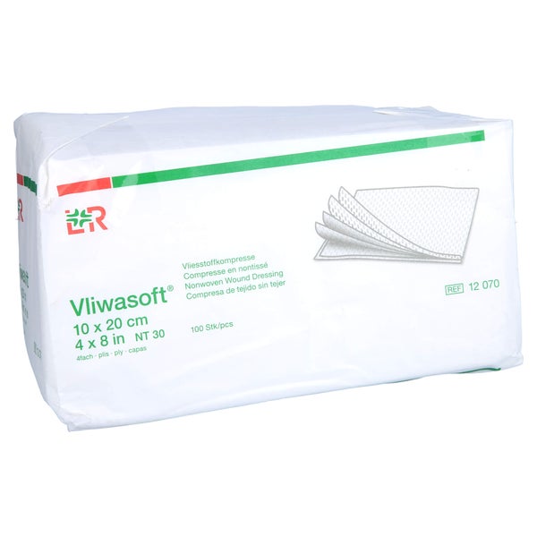 Vliwasoft Vlieskompressen Unsteril 10x20 100 St