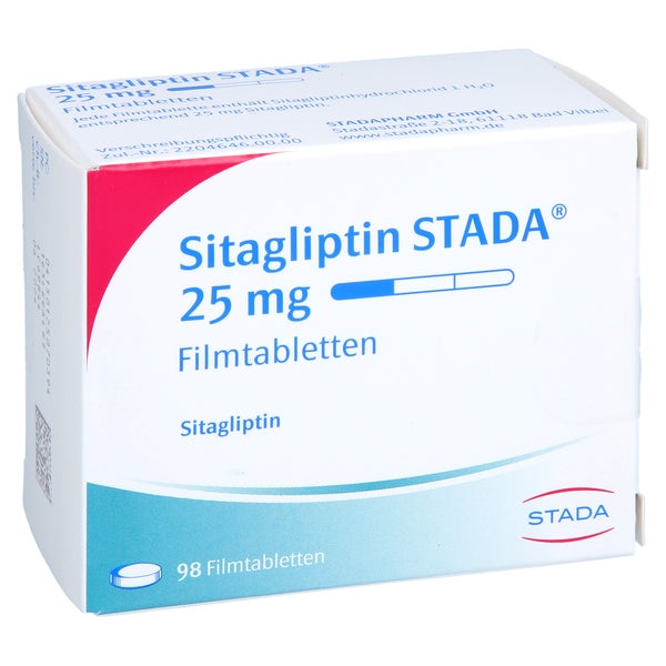 Sitagliptin Stada 25 mg Filmtabletten 98 St