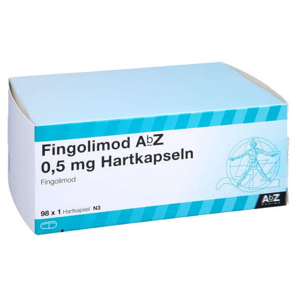 Fingolimod AbZ 0,5 mg Hartkapseln 98 St
