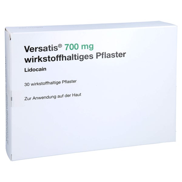 VERSATIS 700 mg wirkstoffhaltiges Pflaster 30 St