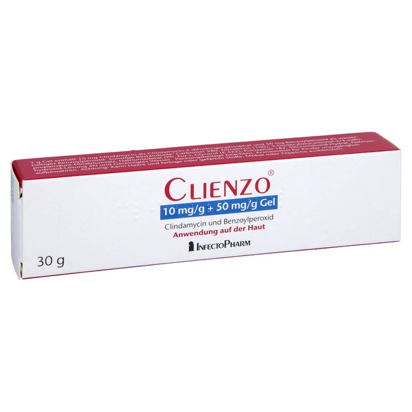 Clienzo 10 mg/g + 50 mg/g Gel 30 g