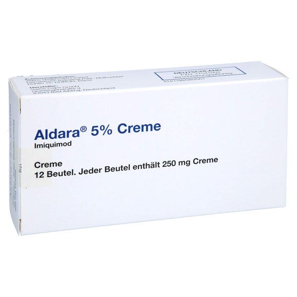 Aldara 5% Creme Sachets 12 St