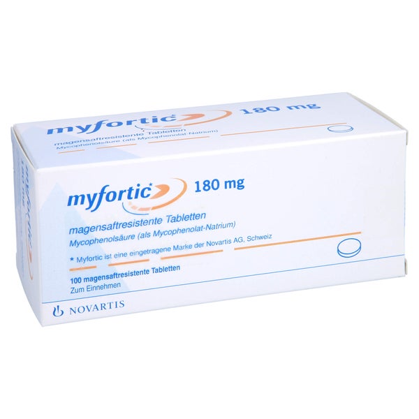 MYFORTIC 180 mg magensaftresistente Tabletten 100 St