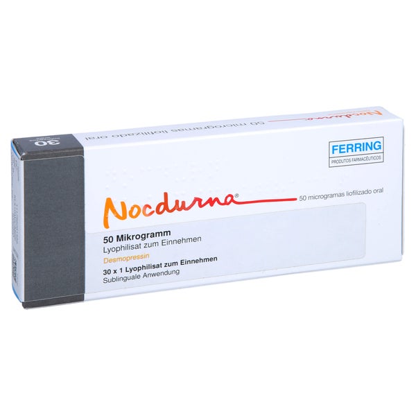 NOCDURNA 50 Mikrogramm Lyophilisat zum Einnehmen 30 St
