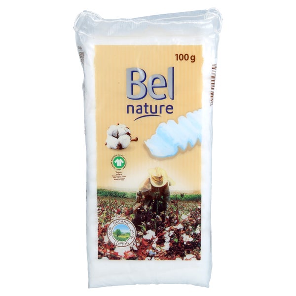 BEL Nature Lagenwatte Bio-Baumwolle 100 g