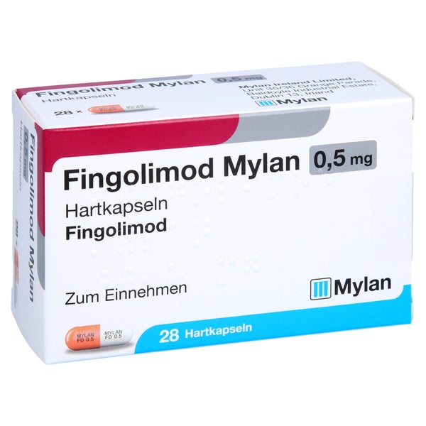 Fingolimod Mylan 0,5 mg Hartkapseln 28 St