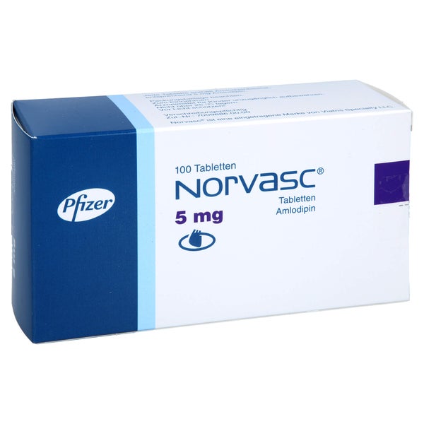 Norvasc 5 mg Tabletten 100 St