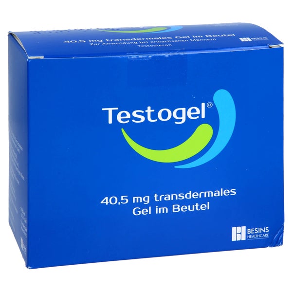TESTOGEL 40,5 mg transdermales Gel im Beutel 1X90 St