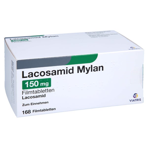 Lacosamid Mylan 150 mg Filmtabletten 168 St