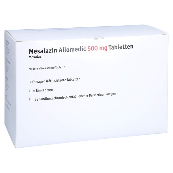 Mesalazin Allomedic 500 mg magensaftres. 300 St