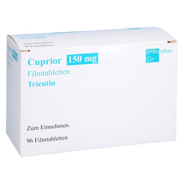 Cuprior 150 mg Filmtabletten 96 St