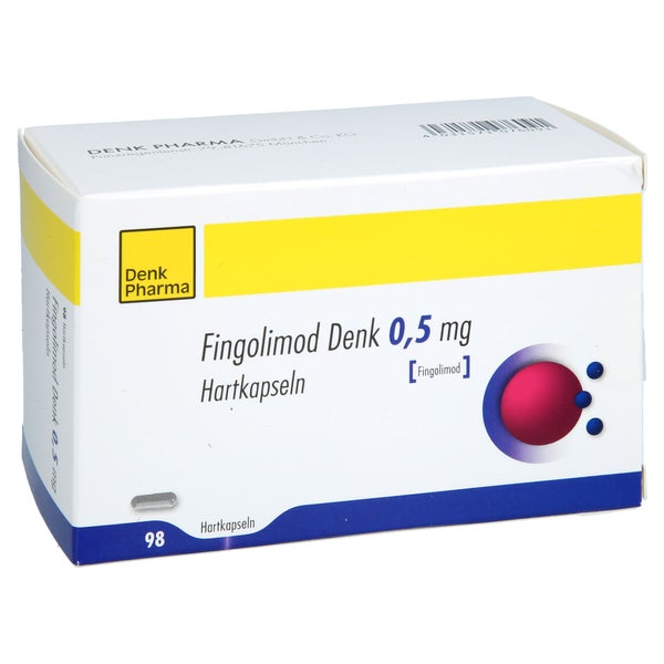 Fingolimod Denk 0,5 Mg Hartkapseln 98 St