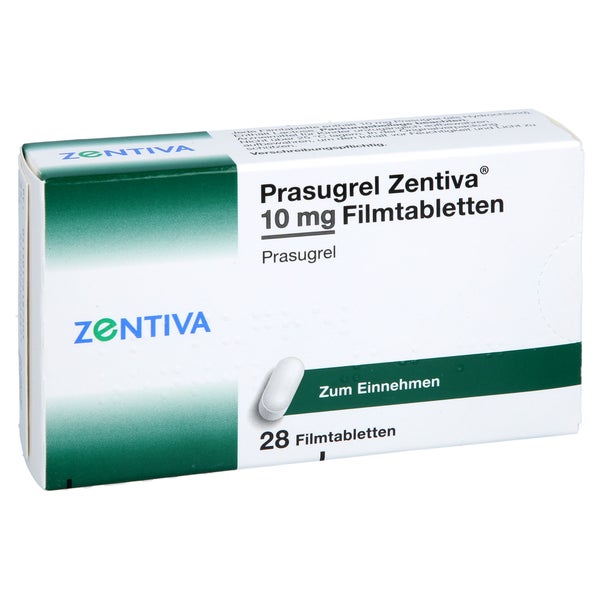 Prasugrel Zentiva 10 Mg Filmtabletten 28 St