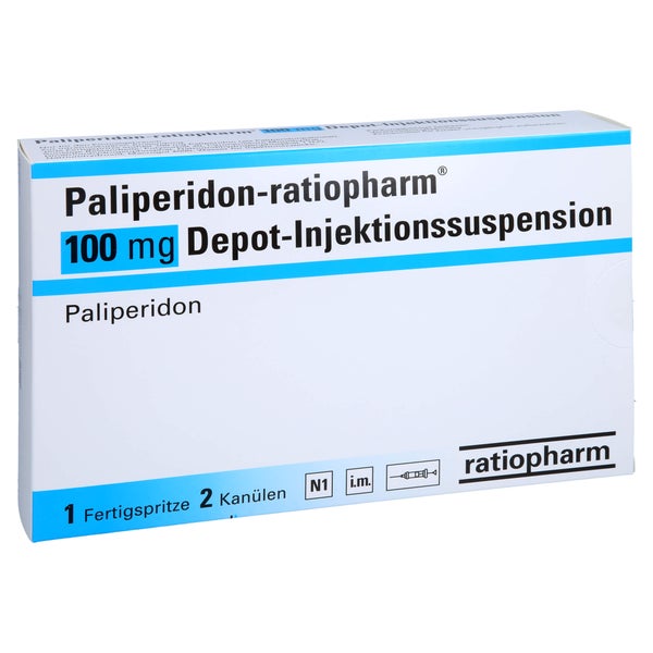 PALIPERIDON-ratiopharm 100 mg Depot-Inj.-Susp. 1 St