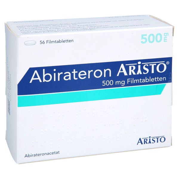 Abirateron Aristo 500 mg Filmtabletten 56 St