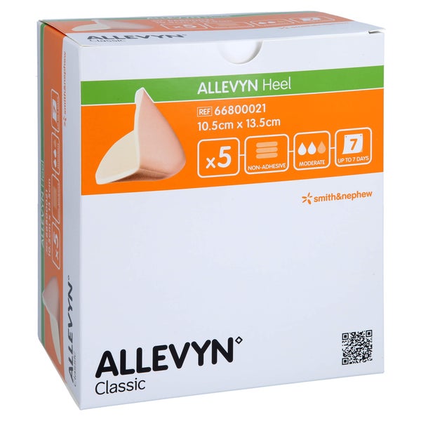 Allevyn Heel Schaumstoff Fersenverb.10,5x13,5 Cm 5 St