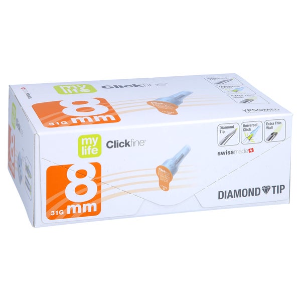 Clickfine Universal 8 Kanülen 0,25x8 mm 100 St