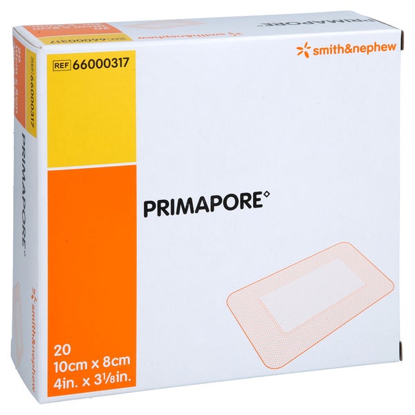 Primapore 8x10 Cm Wundverband Steril 20 St