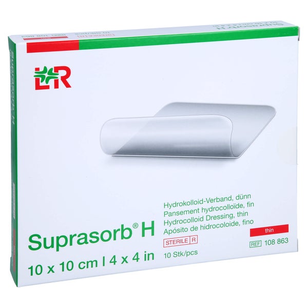 Suprasorb H Hydrokoll.verb.dünn 10x10 cm 10 St