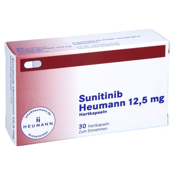 Sunitinib Heumann 12,5 mg Hartkapseln 30 St
