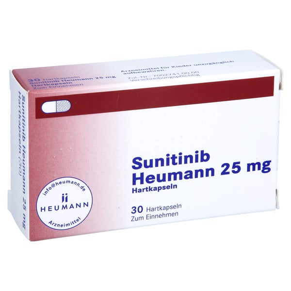 Sunitinib Heumann 25 mg Hartkapseln 30 St
