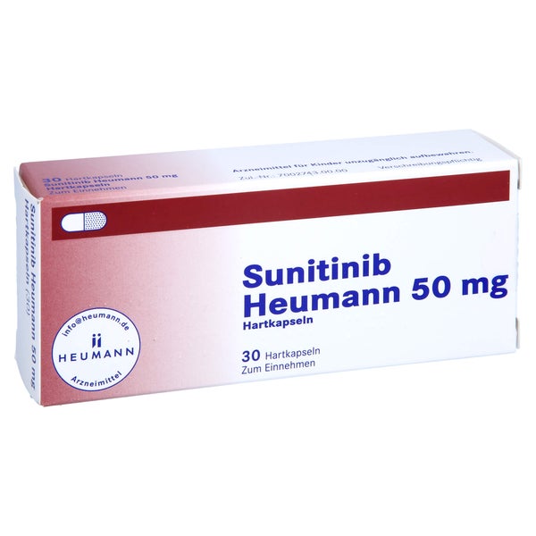Sunitinib Heumann 50 mg Hartkapseln 30 St
