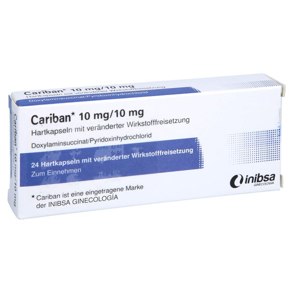 CARIBAN 10 mg/10 mg Hartk.m.veränd.Wirkst.-Frs. 24 St