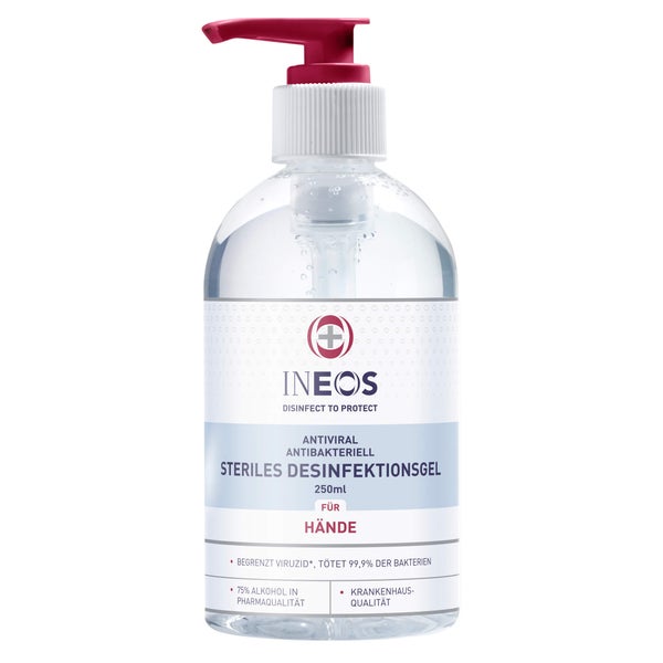Ineos Steriles Desinfektionsgel 250 ml