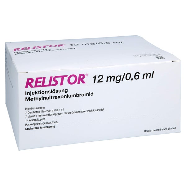 RELISTOR 12 mg/0,6 ml Injektionslösung Dsfl. 7 St