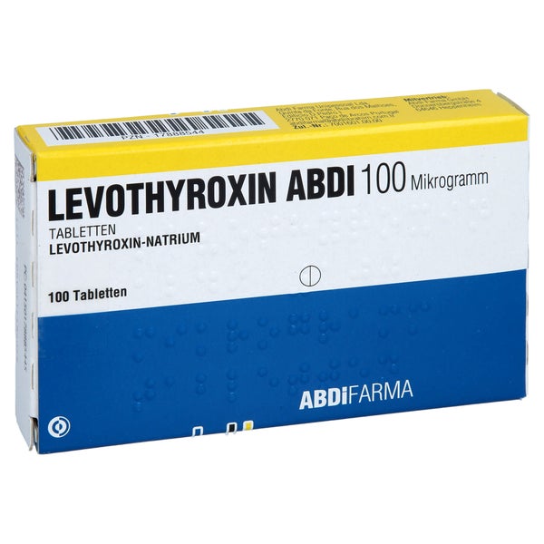 LEVOTHYROXIN Abdi 100 Mikrogramm Tabletten 100 St