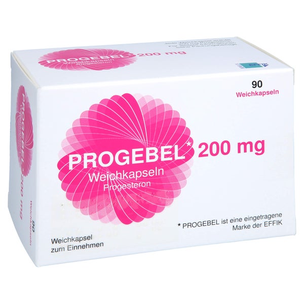 Progebel 200 mg Weichkapseln 90 St