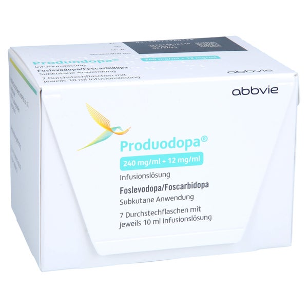 Produodopa 240 Mg/ml + 12 mg/ml Infusion 7X10 ml