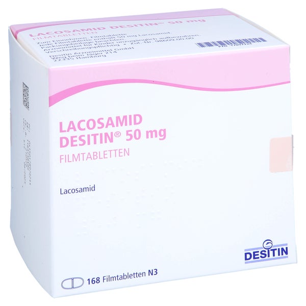 Lacosamid Desitin 50 mg Filmtabletten 168 St
