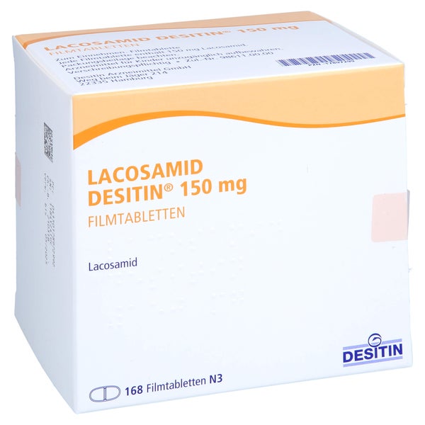 Lacosamid Desitin 150 mg Filmtabletten 168 St