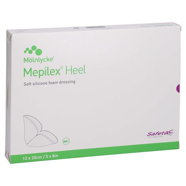 Mepilex Heel Schaumverband 13x20 Cm Steril 5 St