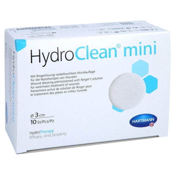 Hydroclean mini Kompressen 3 cm rund ste 10 St
