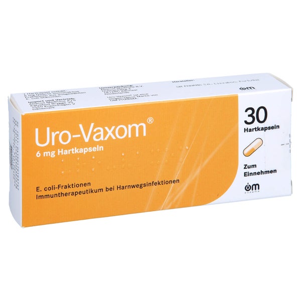 URO Vaxom 6 mg Hartkapseln 30 St