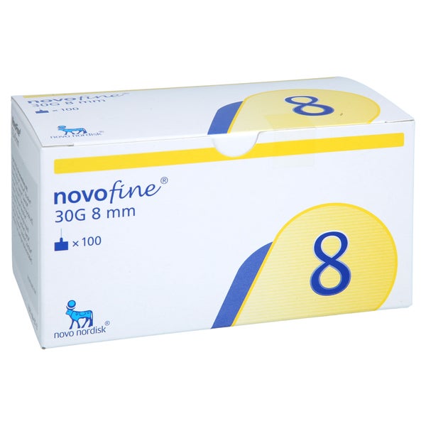 Novofine 8 Kanülen 0.30 X 8 Mm 30 G 100 St