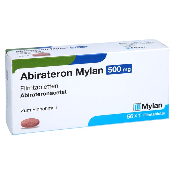 Abirateron Mylan 500 mg Filmtabletten 56 St