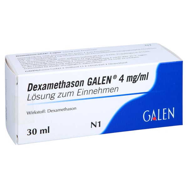 DEXAMETHASON GALEN 4 mg/ml Lösung zum Einnehmen 30 ml