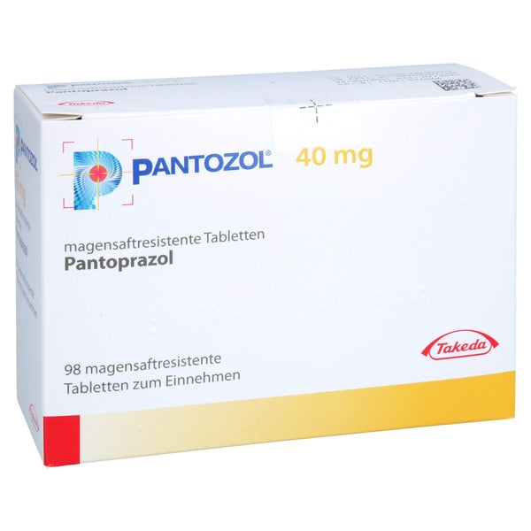 Pantozol 40 mg magensaftresistente Table 98 St