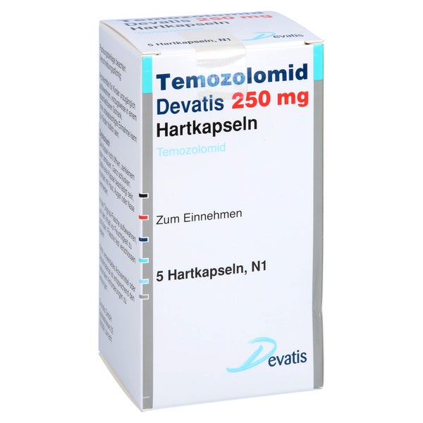 Temozolomid Devatis 250 mg Hartkapseln 5 St