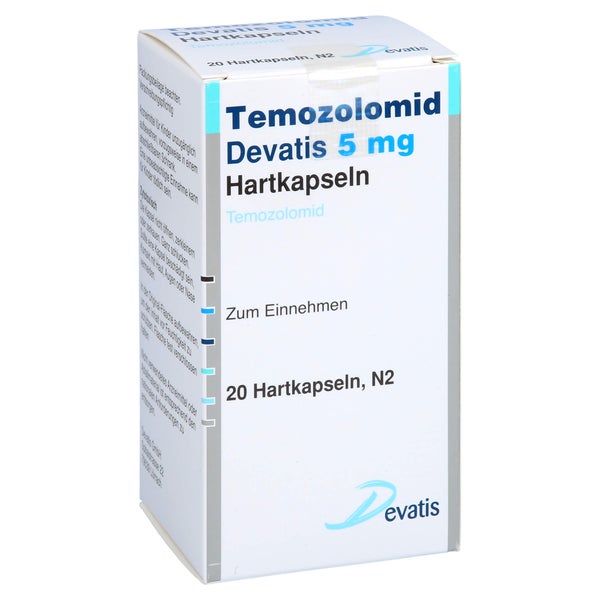 Temozolomid Devatis 5 mg Hartkapseln 20 St
