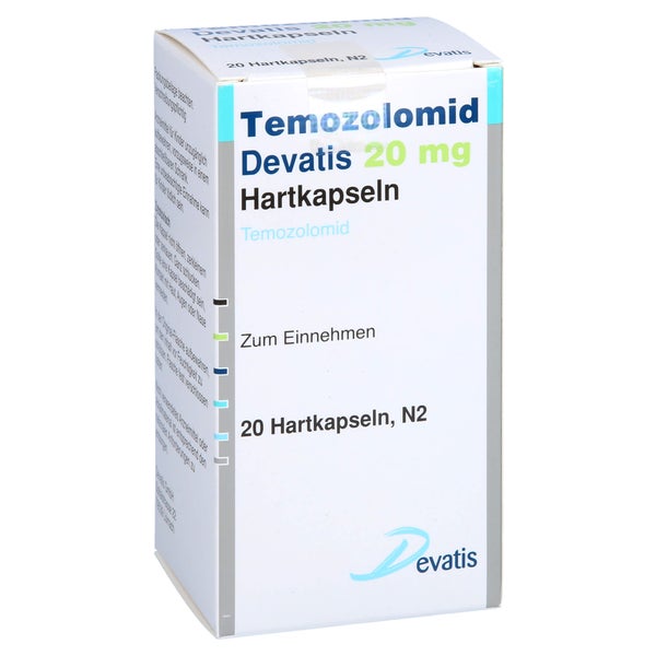 Temozolomid Devatis 20 mg Hartkapseln 20 St