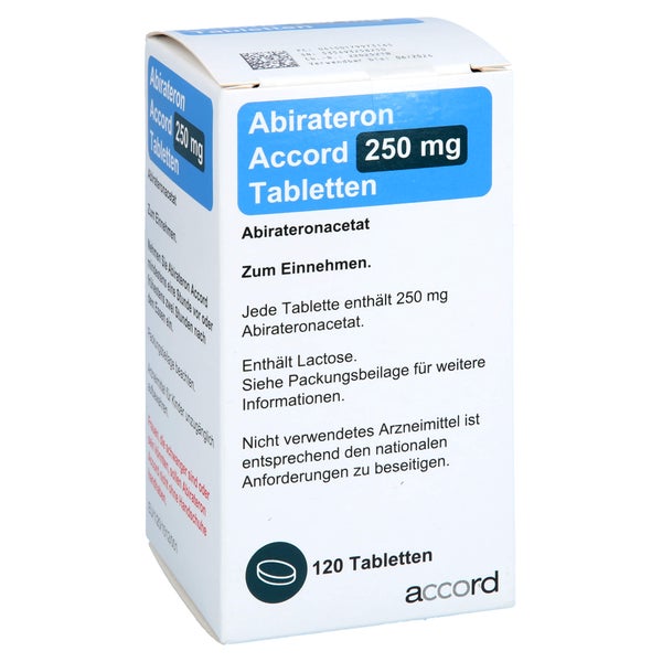 Abirateron Accord 250 mg Tabletten 120 St