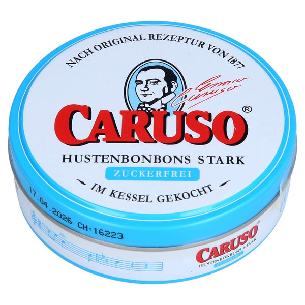 Caruso Hustenbonbon Stark Zuckerfrei 50 g