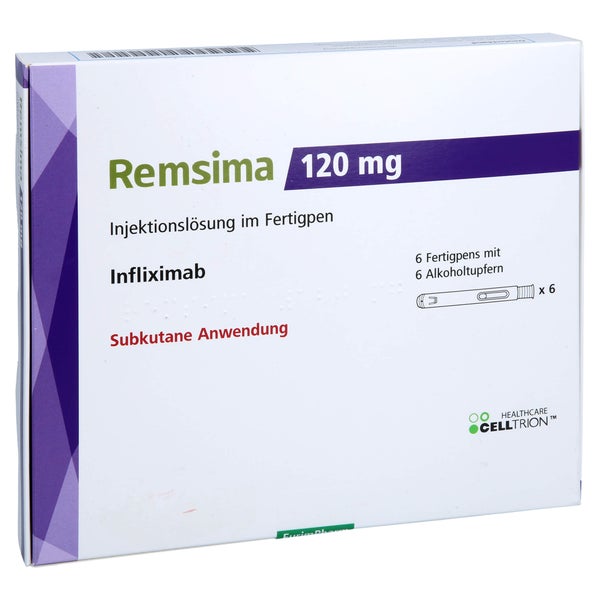 REMSIMA 120 mg Injektionslösung im Fertigpen 6 St