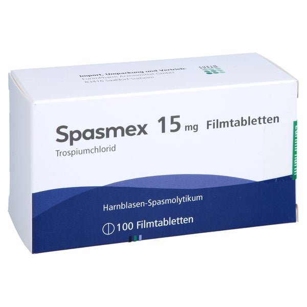 Spasmex 15 mg Filmtabletten 100 St