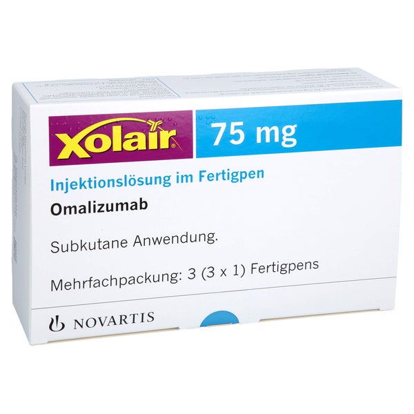 Xolair 75 Mg Injektionslösung I.e.fertigpen 3X1 St
