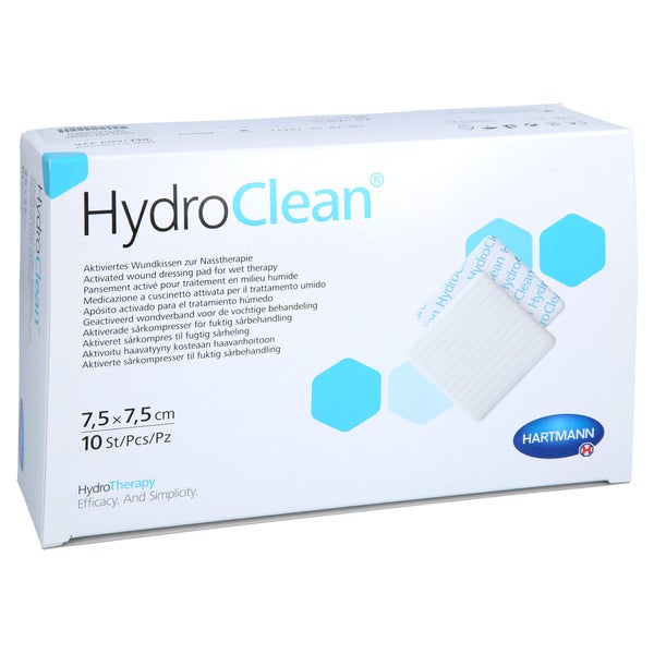 Hydroclean Kompressen 7,5x7,5 cm steril 10 St